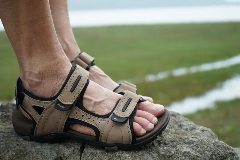 Meindl Womens Capri Sandals - Natural-1