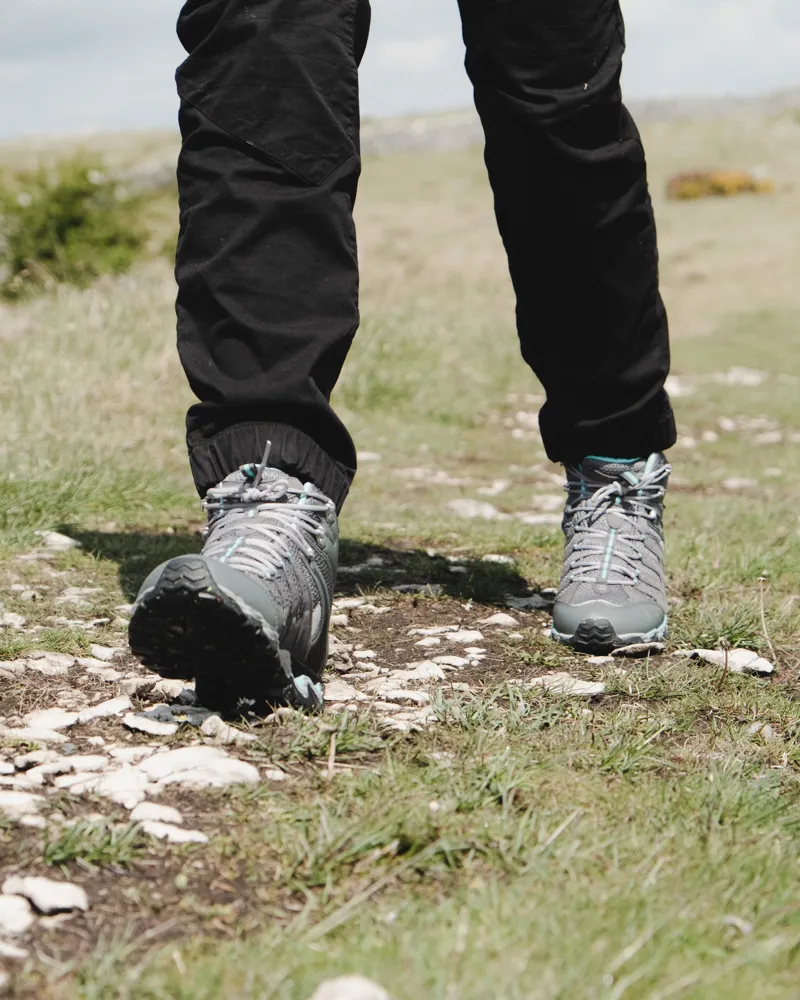 Meindl Womens Respond Mid II GTX Boots - Anthracite-Turquoise-2