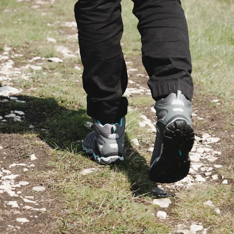 Meindl Womens Respond Mid II GTX Boots - Anthracite-Turquoise-3