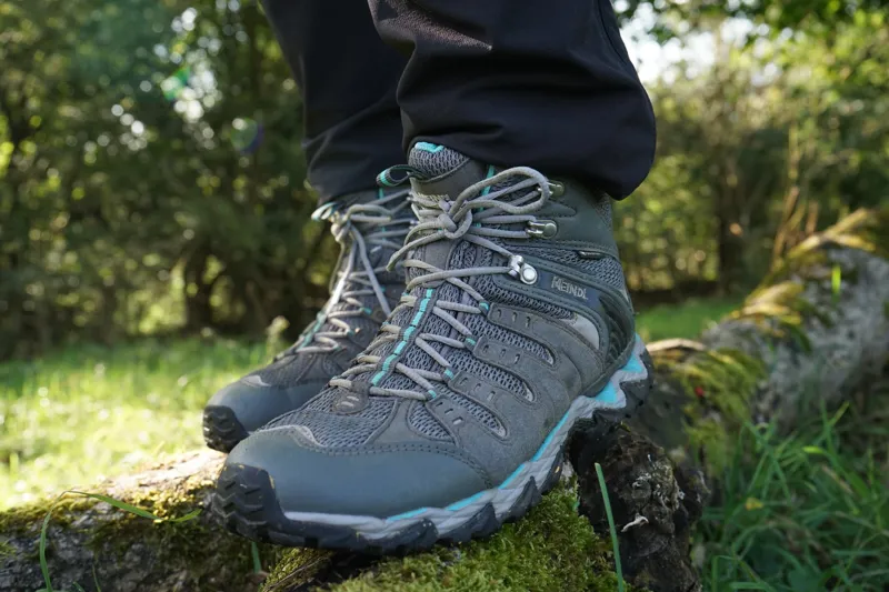 Meindl Womens Respond Mid II GTX Boots - Anthracite-Turquoise-5