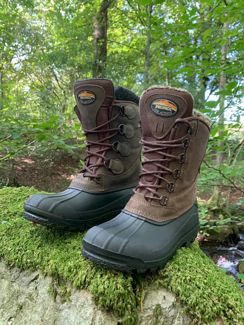 Meindl Womens Solden Winter Boots - Brown-8