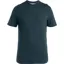 Icebreaker Mens Merino 150 Tech Lite III Short Sleeved Tee - Abyss