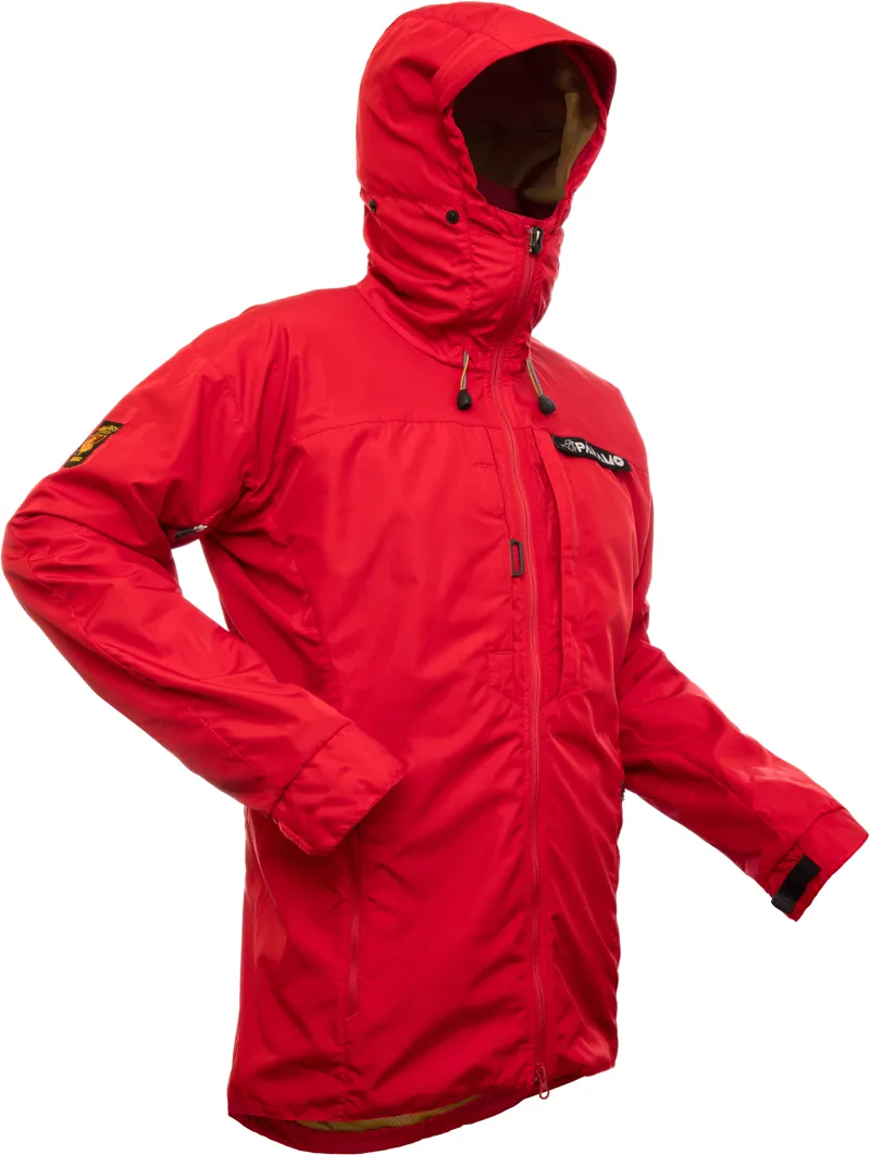Paramo Mens Alta III Jacket - Fire-Burnt Chilli Zips-3