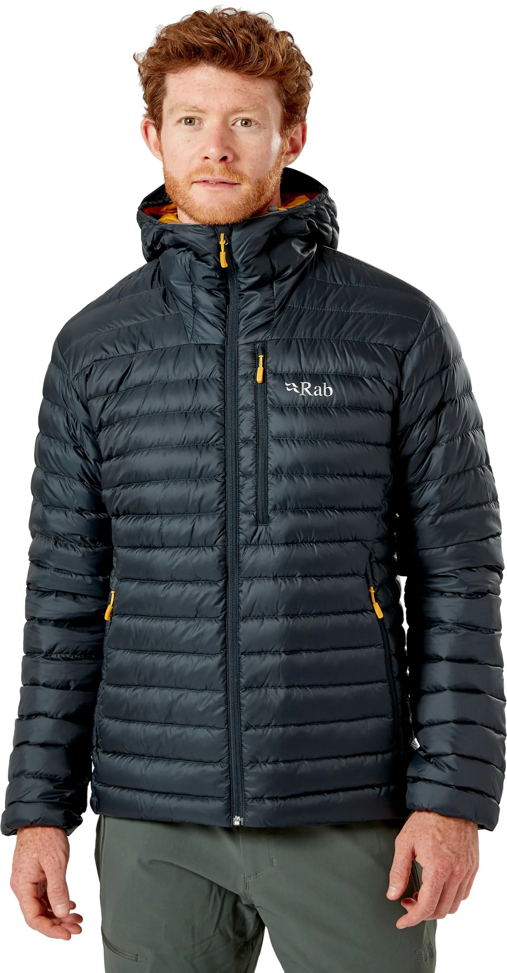 Rab Mens Microlight Alpine Jacket Beluga