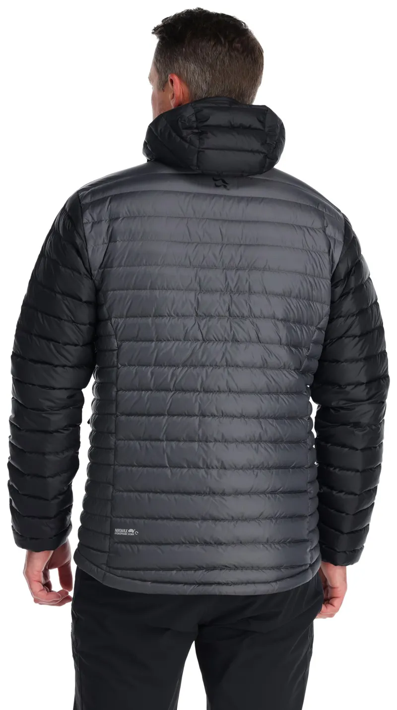 Rab Mens Microlight Alpine Jacket - Black-Graphene-2