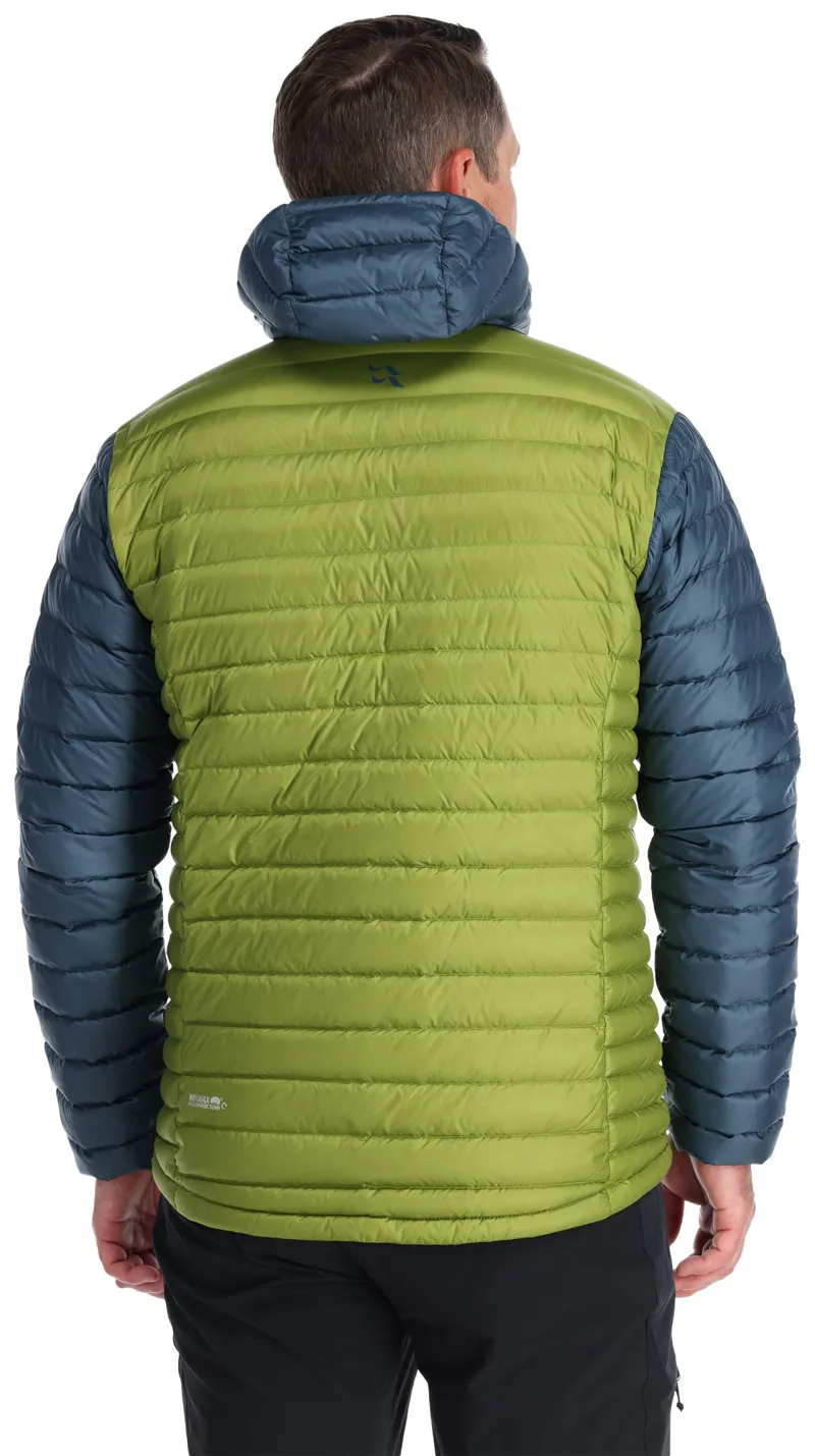Rab Mens Microlight Alpine Jacket - Orion Blue-Aspen Green-2
