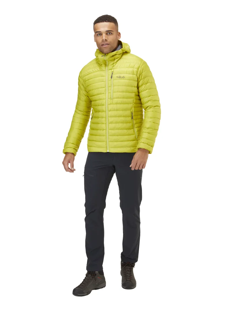 Rab Mens Microlight Alpine Jacket - Zest-1