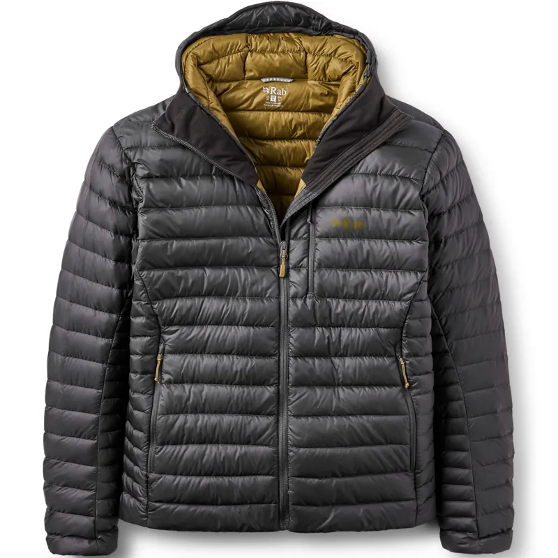 Rab Mens Microlight Alpine Hoody - Anthracite