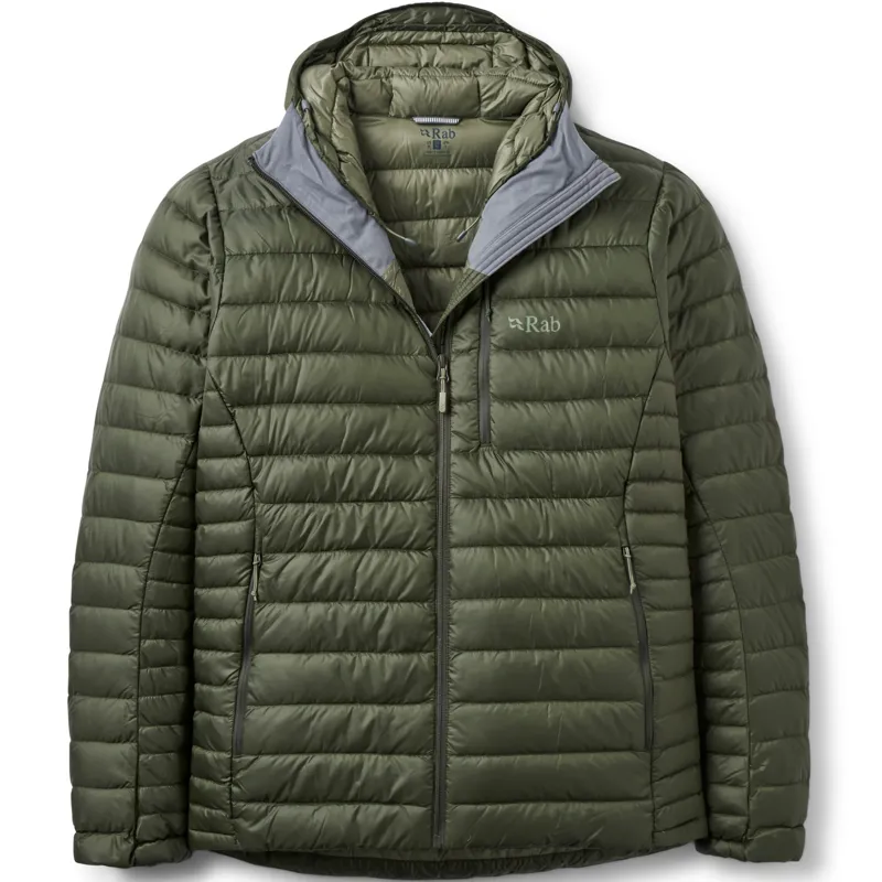 Rab Mens Microlight Alpine Hoody - Army