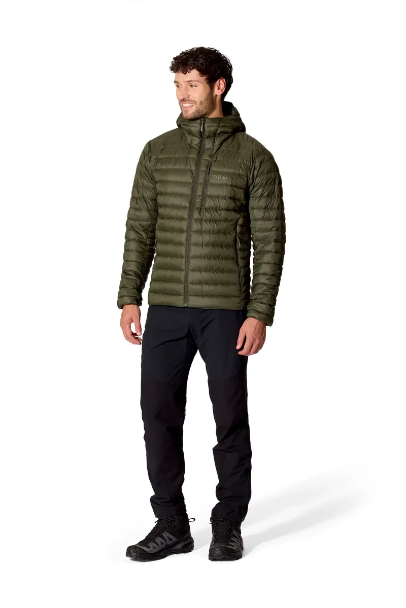 Rab Mens Microlight Alpine Hoody - Army-2