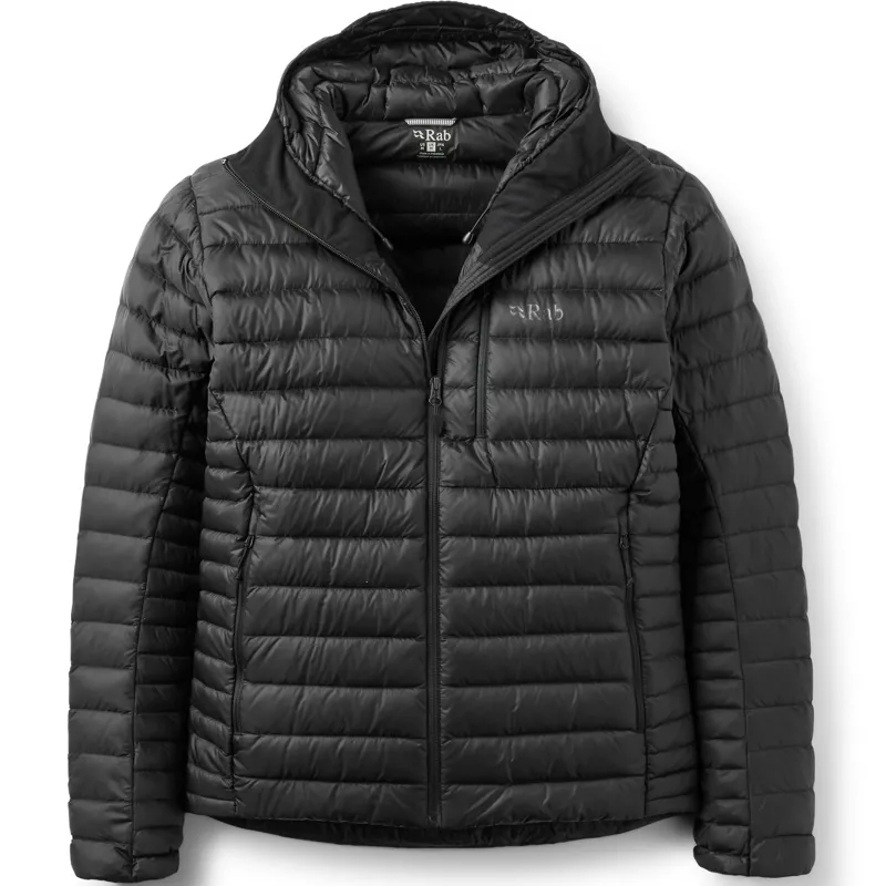Rab Mens Microlight Alpine Hoody - Black