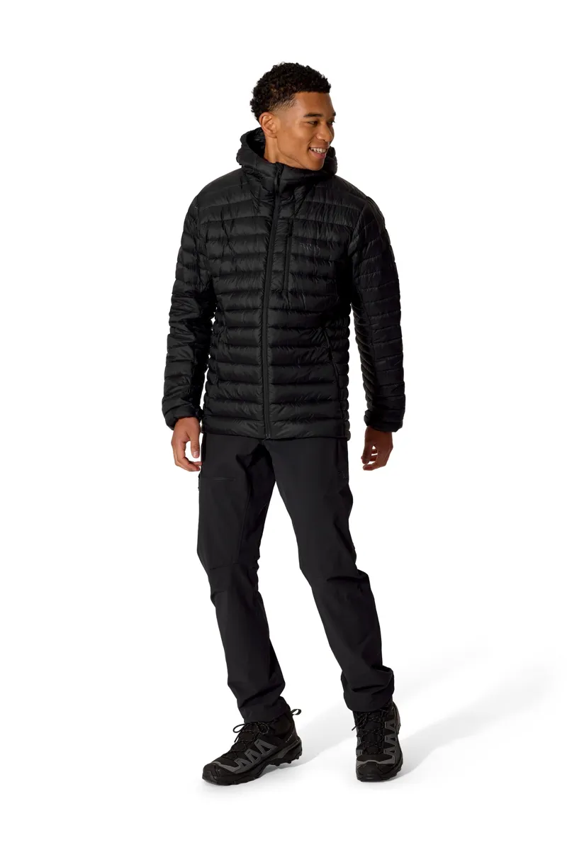 Rab Mens Microlight Alpine Hoody - Black-2