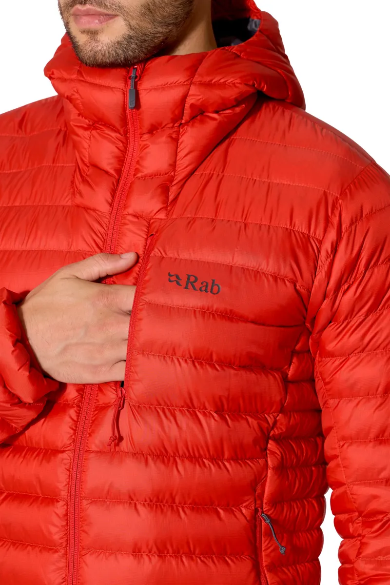 Rab Mens Microlight Alpine Hoody - Dark Horizon-10