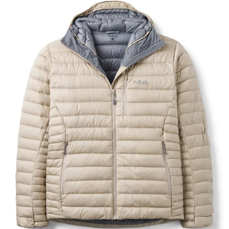 Rab Mens Microlight Alpine Hoody - Dark Pebble