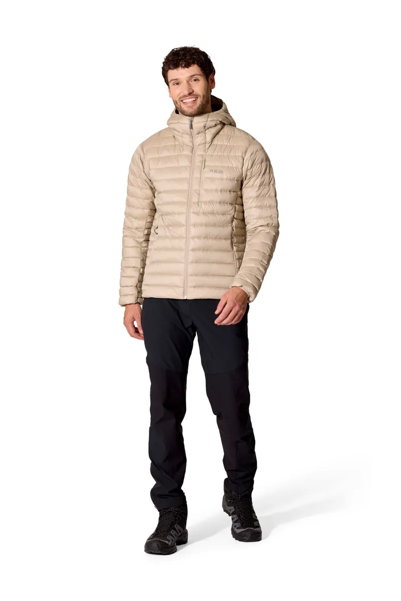 Rab Mens Microlight Alpine Hoody - Dark Pebble-2