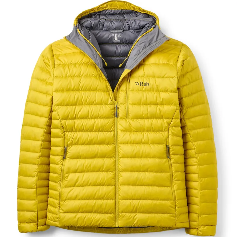 Rab Mens Microlight Alpine Hoody - Dark Pollen