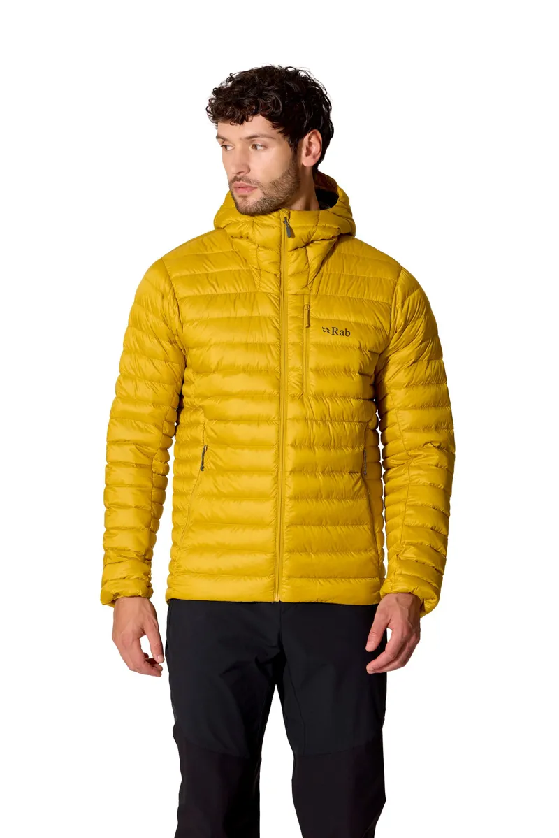 Rab Mens Microlight Alpine Hoody - Dark Pollen-4