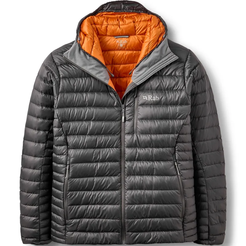 Rab Mens Microlight Alpine Hoody - Graphene