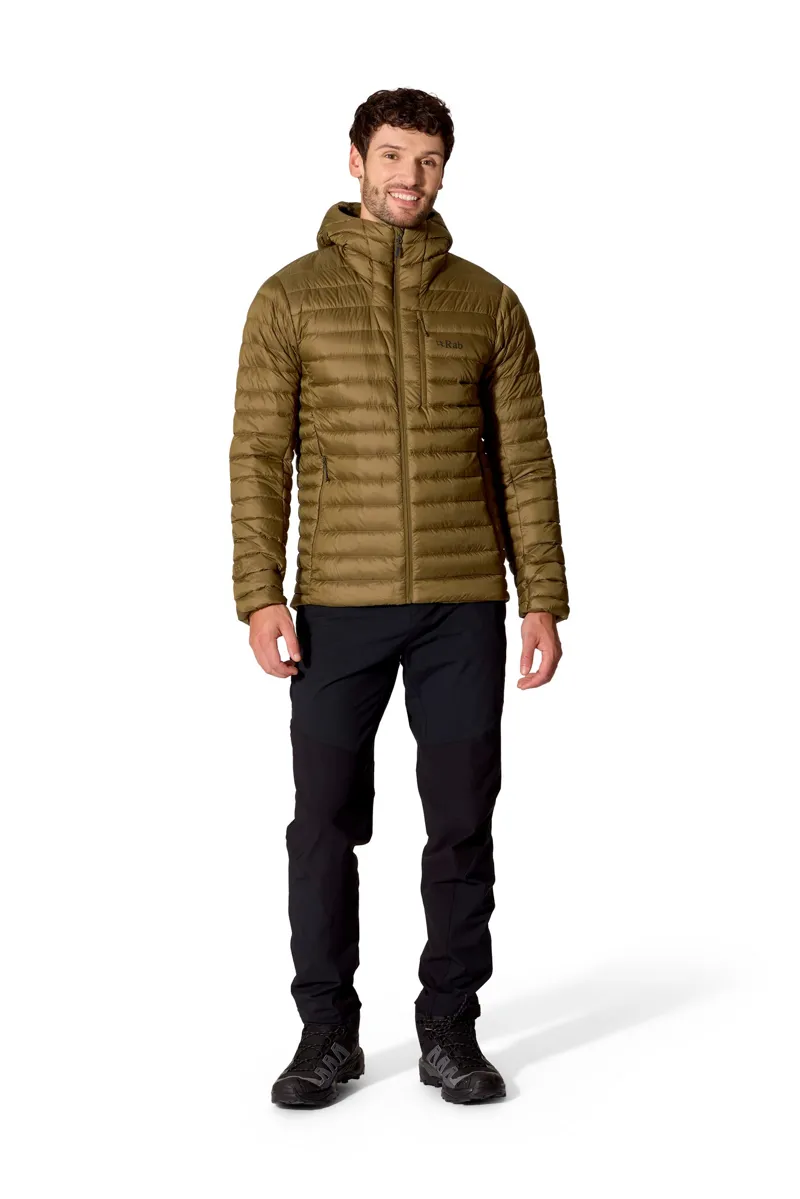Rab Mens Microlight Alpine Hoody - Oak-2