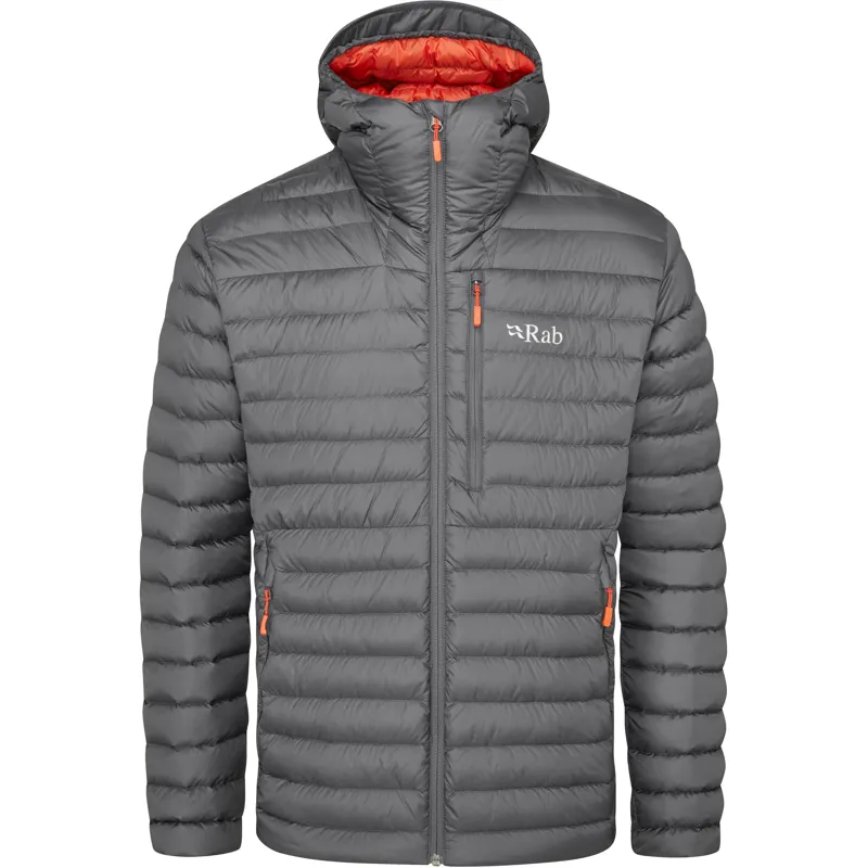 Rab Mens Microlight Alpine Jacket - Graphene
