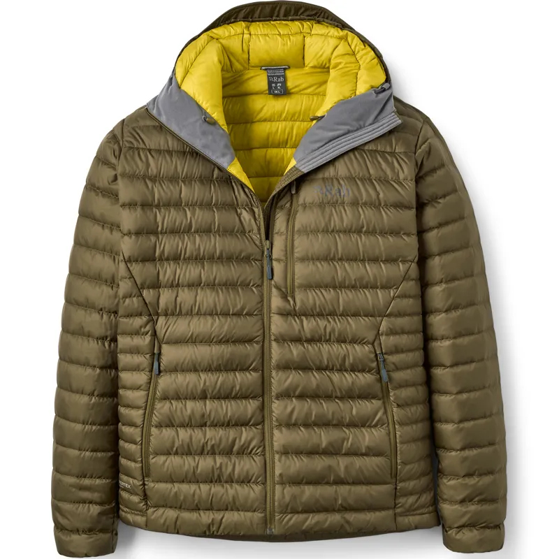 Rab Mens Microlight Alpine Jacket - Oak