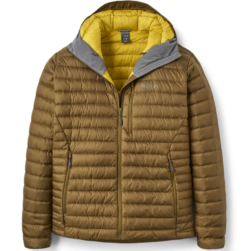 Rab Mens Microlight Alpine Jacket - Oak