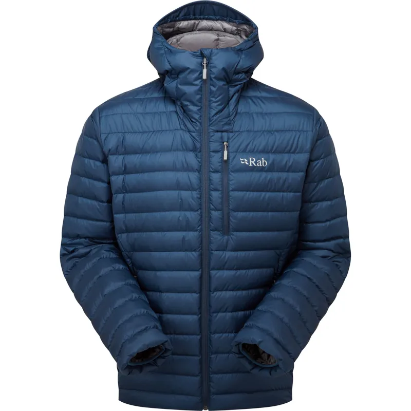 Rab Mens Microlight Alpine Jacket - Tempest Blue