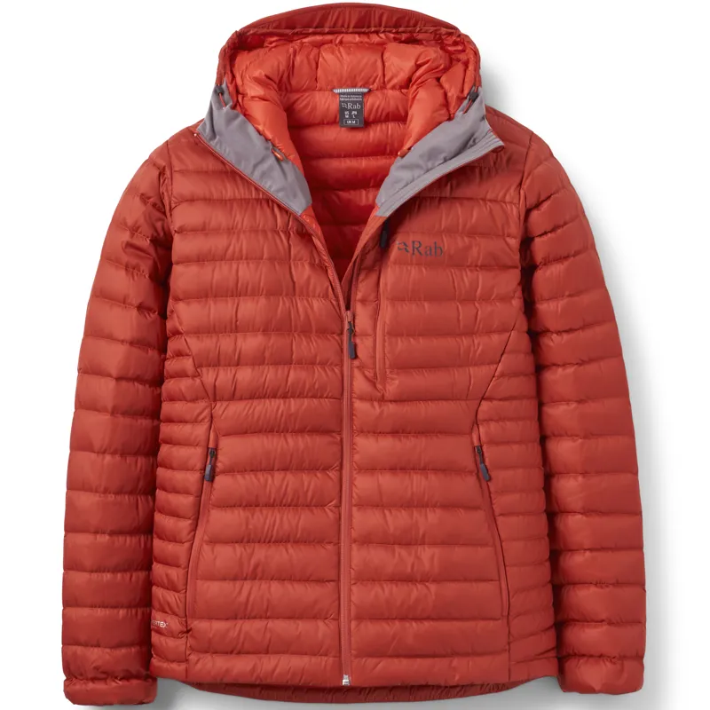 Rab Mens Microlight Alpine Jacket - Tuscan Red
