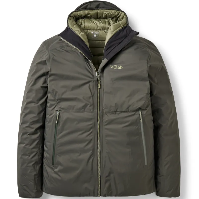 Rab Mens Microlight Shield Jacket - Dark Army