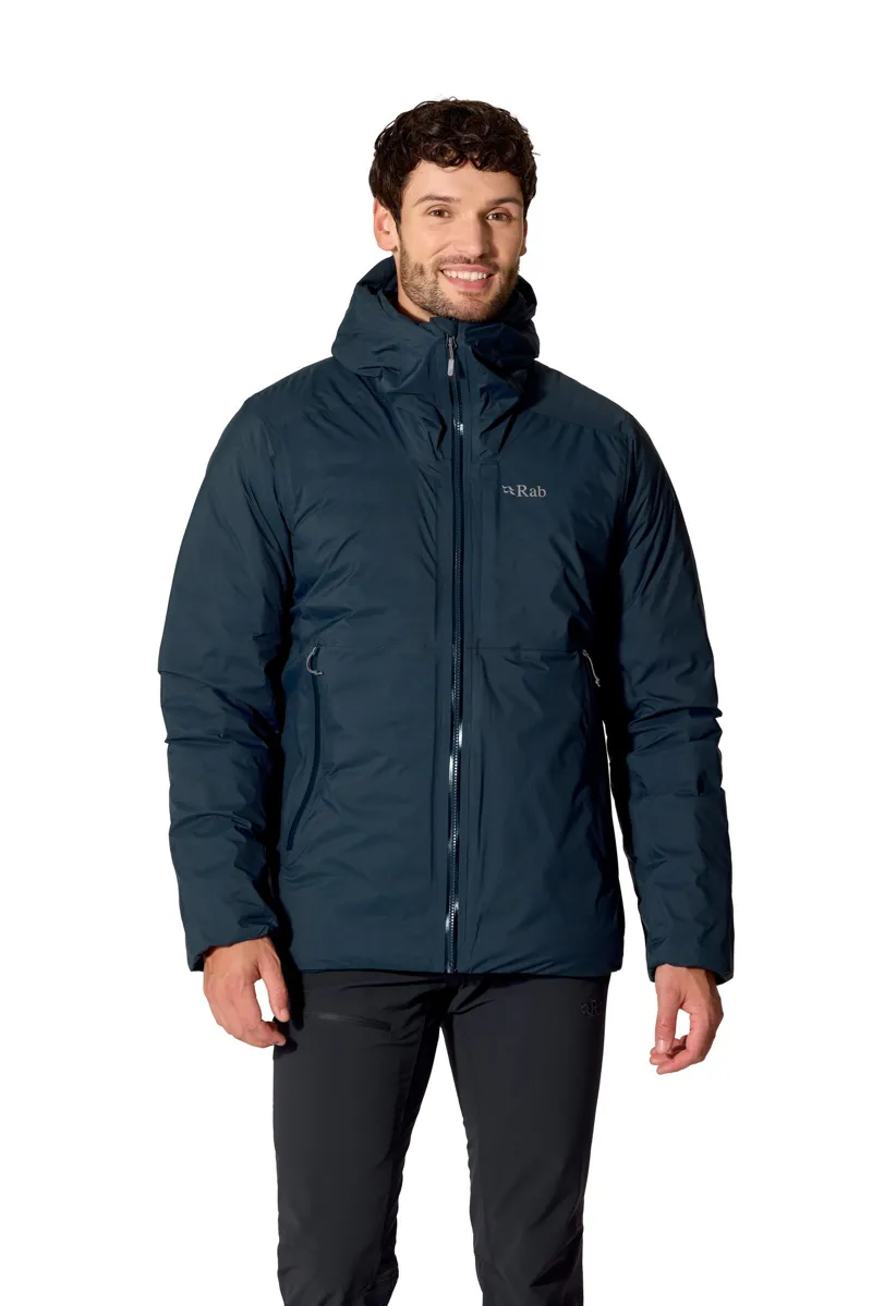 Rab Mens Microlight Shield Jacket - Galaxy Blue-4
