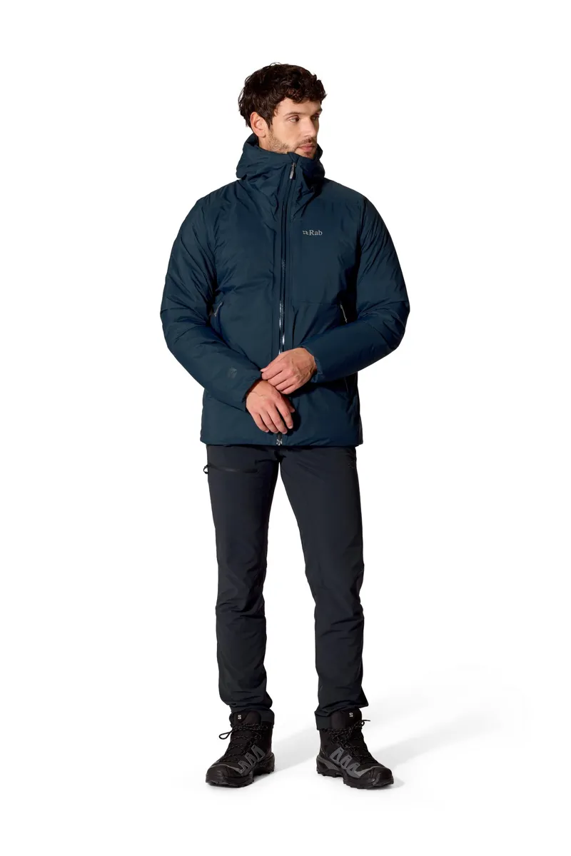 Rab Mens Microlight Shield Jacket - Galaxy Blue-2