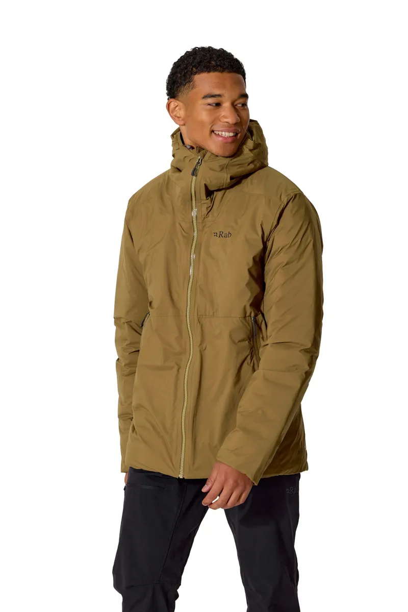 Rab Mens Microlight Shield Jacket - Oak-5