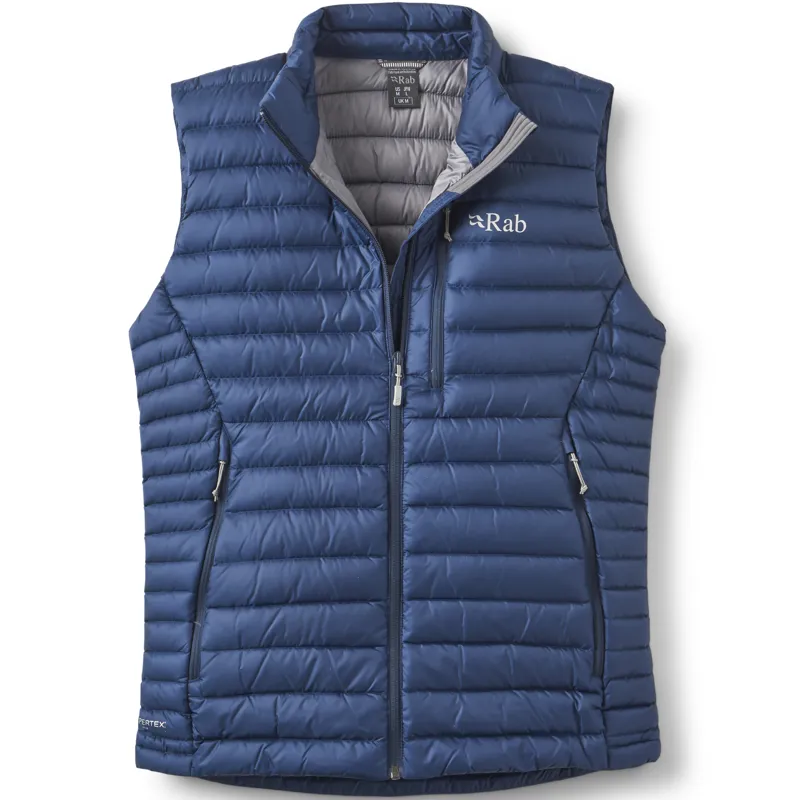 Rab Mens Microlight Vest - Tempest Blue