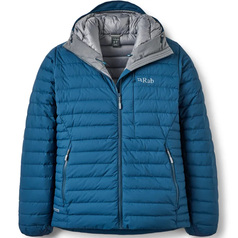 Rab Mens Microlight Windstopper Hoody - Tempest Blue