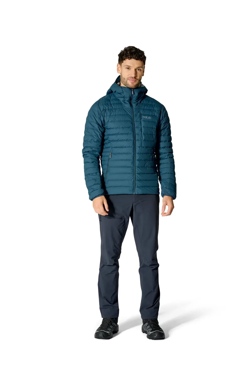 Rab Mens Microlight Windstopper Hoody - Oak-2