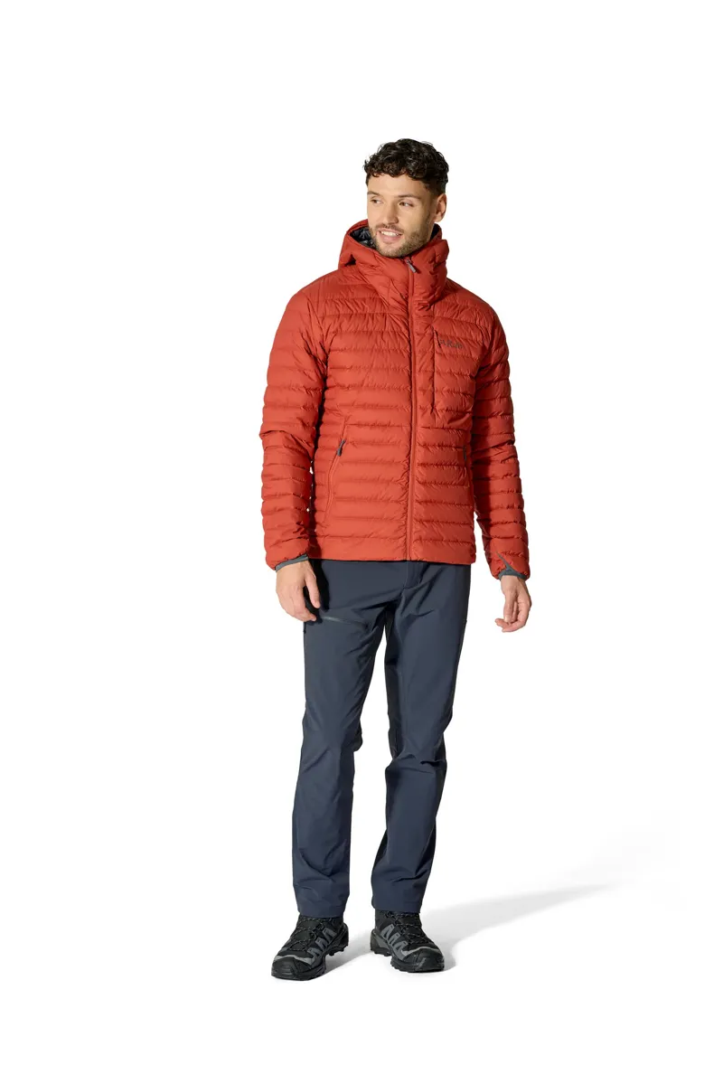 Rab Mens Microlight Windstopper Hoody - Tuscan Red-3