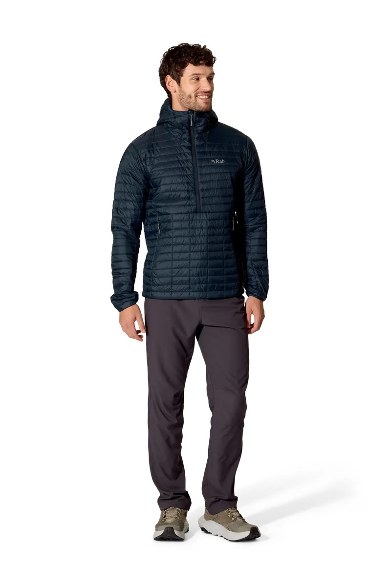 Rab Mens Microlighter Pullover Hoody - Galaxy Blue-1