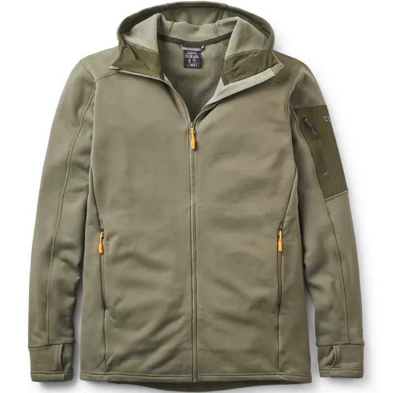 Rab Mens Modulus Hoody - Light Khaki
