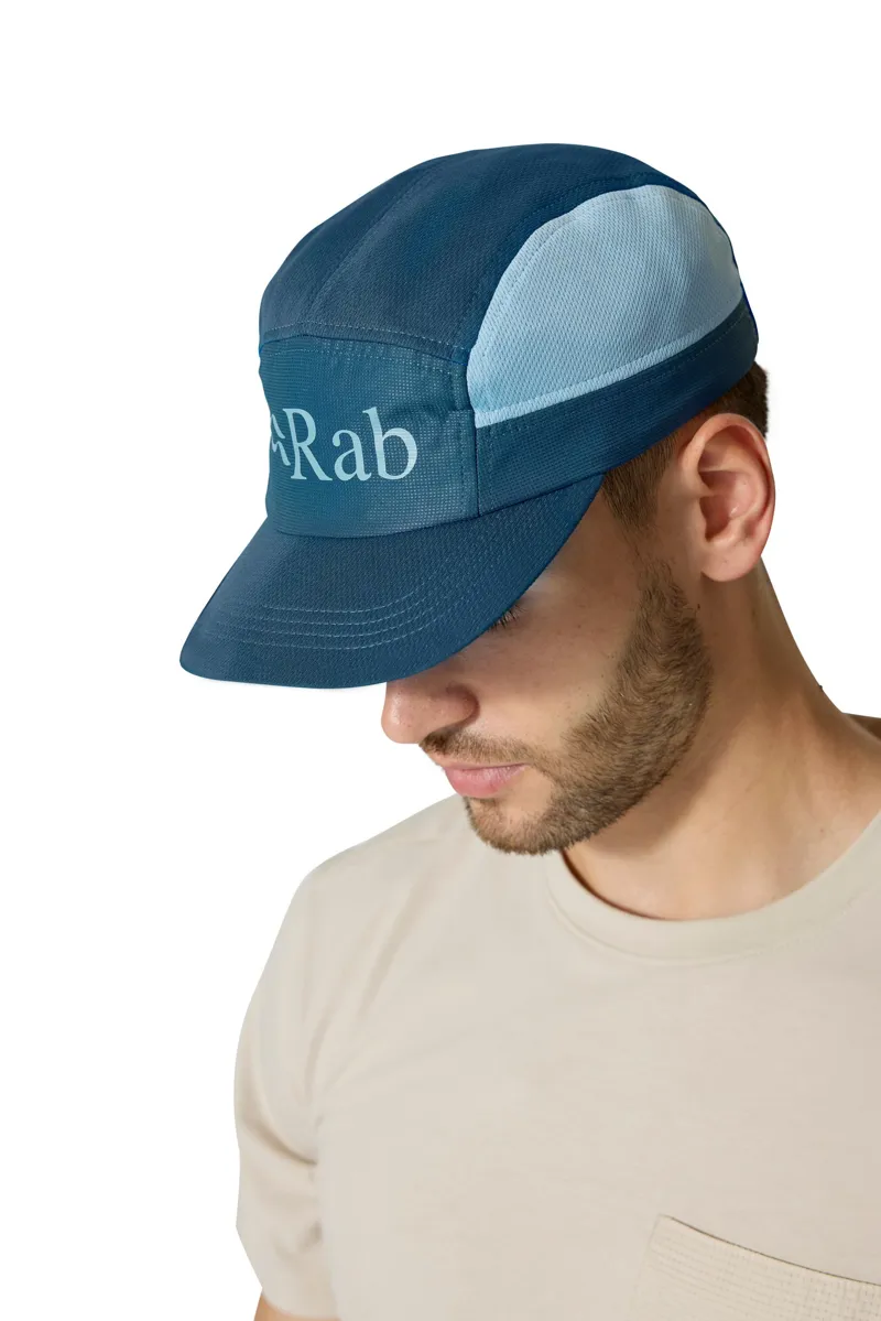 Rab Momentum 5 Panel Cap - Tempest Blue-Orion Blue-Citadel-1