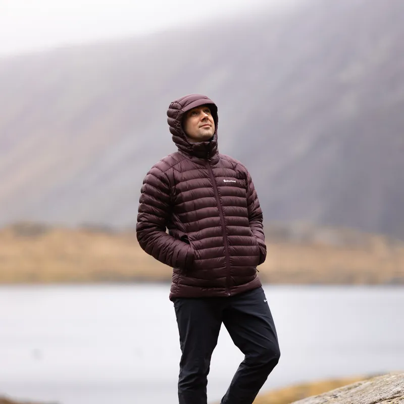 Montane Mens Anti-Freeze Hoodie - Dark Garnet-2