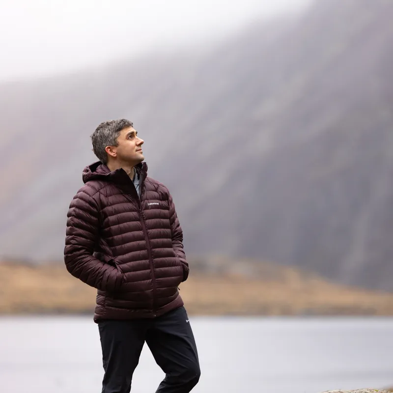 Montane Mens Anti-Freeze Hoodie - Dark Garnet-3