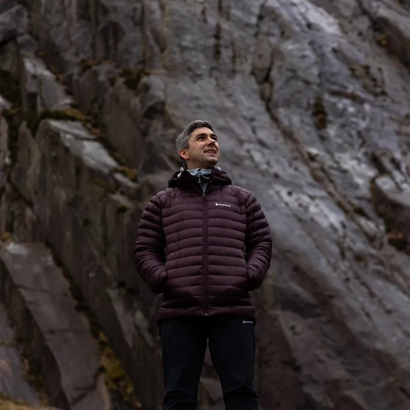 Montane Mens Anti-Freeze Hoodie - Dark Garnet-5