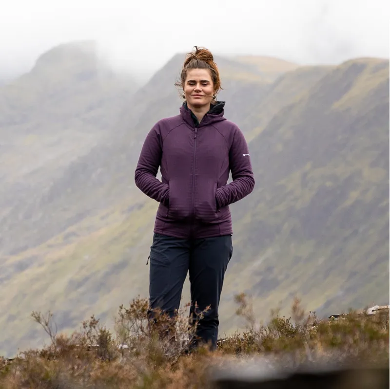 Montane Womens Protium XT Hoodie - Mulberry-1