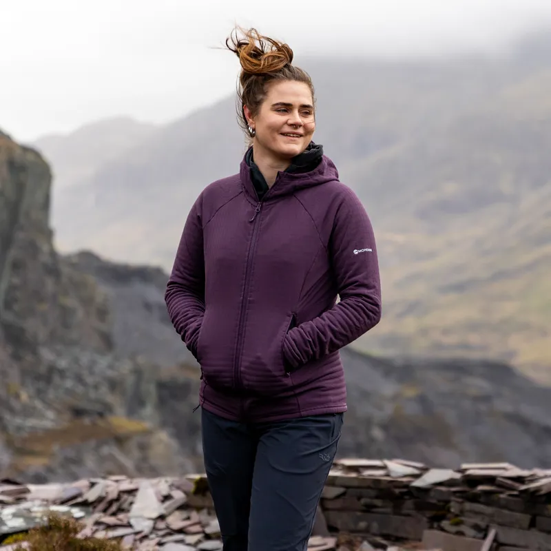 Montane Womens Protium XT Hoodie - Mulberry-2