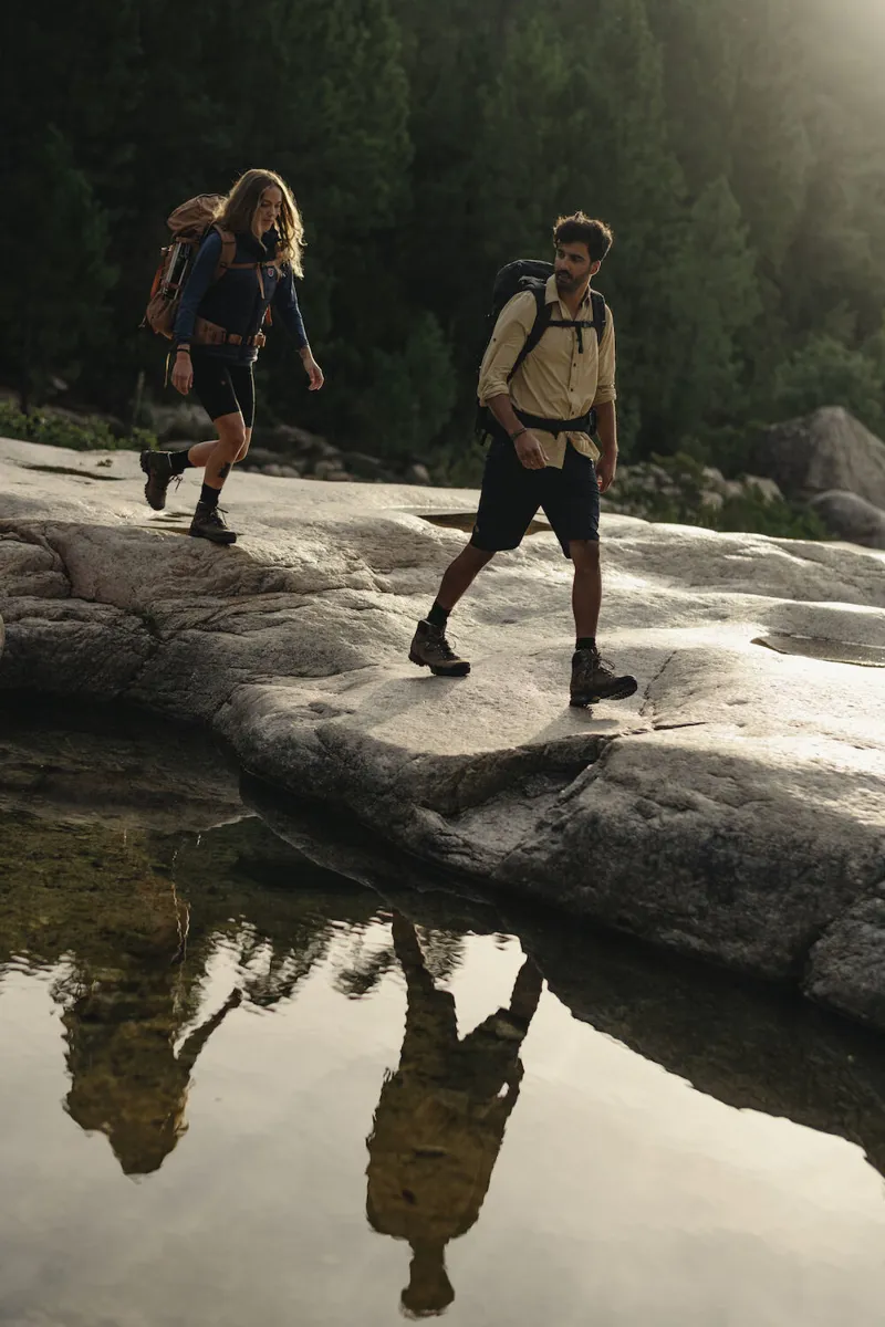 Fjallraven Mens Abisko Hike Long Sleeved Shirt - Laurel Green-2