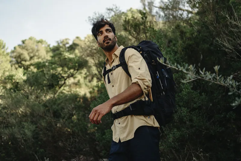 Fjallraven Mens Abisko Hike Long Sleeved Shirt - Laurel Green-4