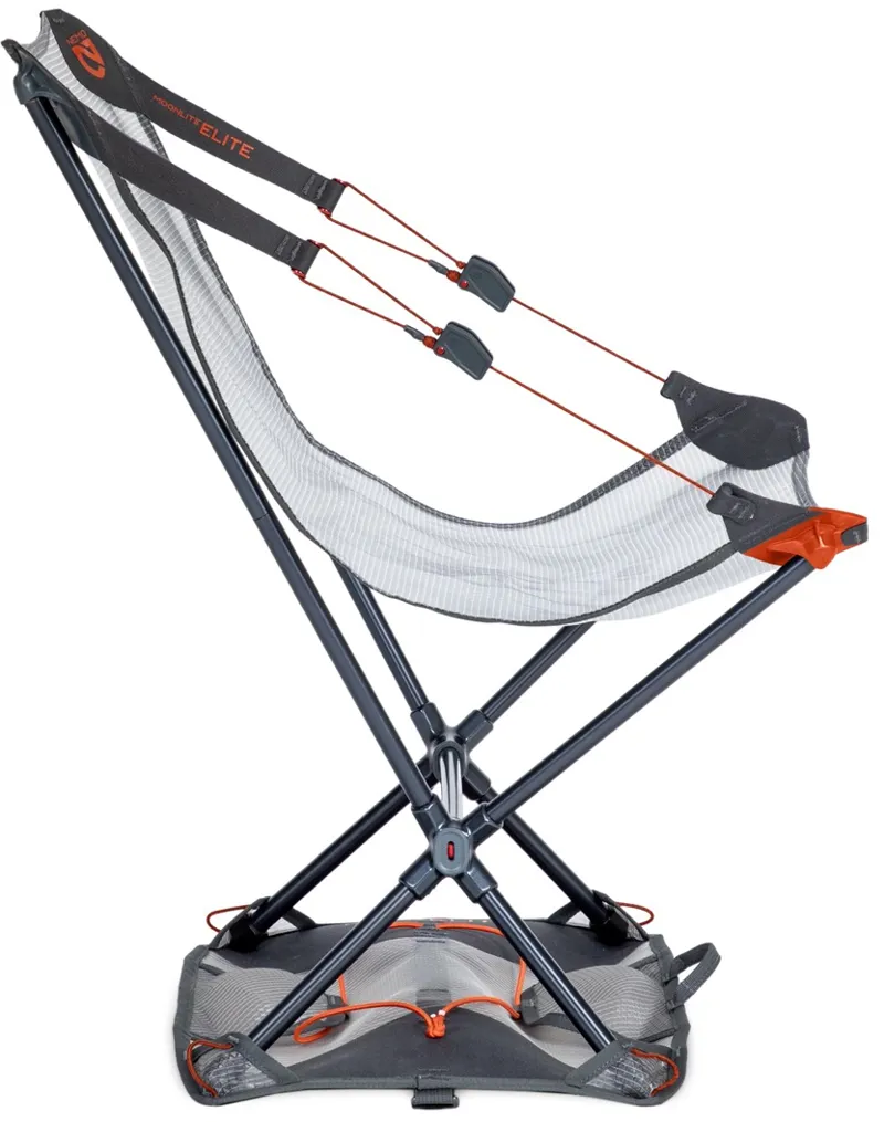 NEMO Moonlite Elite Reclining Backpacking Chair - Goodnight Gray-5