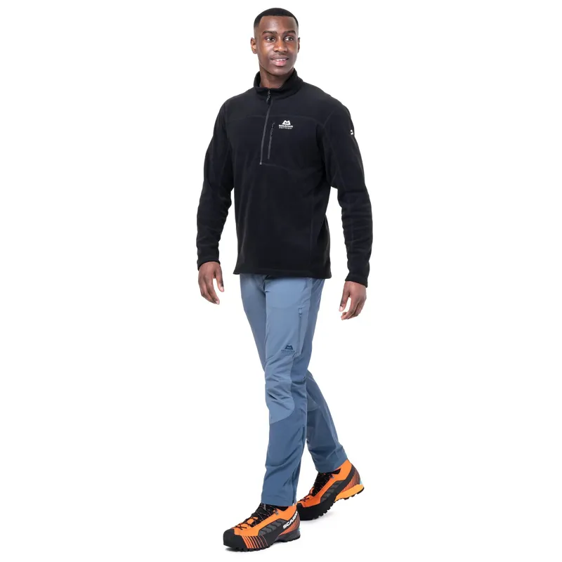 Mountain Equipment Mens Micro Zip-T Fleece - Black-1