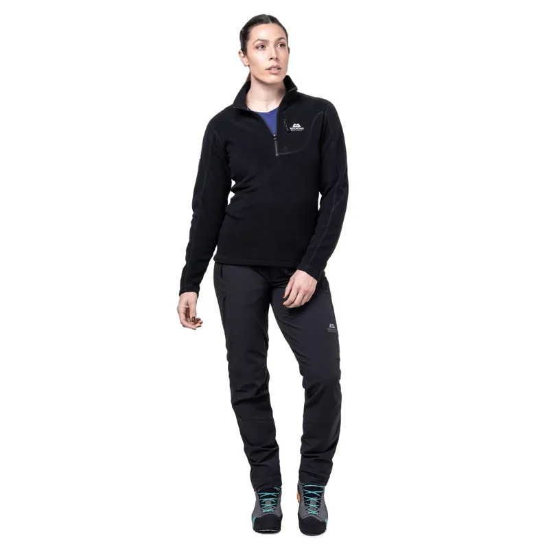 Mountain Equipment Womens Micro Zip-T Fleece - Stellar Blue-5