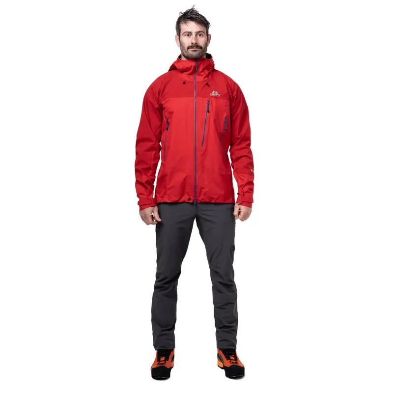 Mountain Equipment Mens Lhotse Jacket - Anvil Grey-Black-1